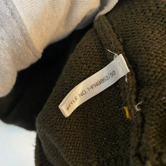 Vintage Rosette Crew Neck Balloon Sleeve S… - Picture 4 of 6